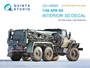 QD+48569  декали  3D Декаль интерьера кабины АПА-5Д (KittyHawk/Zimi model) (c 3D)  (1:48) 2000002183778