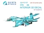 QD+72157  декали  3D Декаль интерьера кабины С-34 (Trumpeter) (с 3D-печатными деталями)  (1:72) 2000002169239