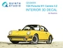 QD24005  декали 3D Декаль интерьера кабины  Porsche 911 Carrera 3.2 (Revell)  (1:24) 2000002145936