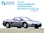 QD24008  декали  3D Декаль интерьера кабины Honda NSX NA1 Japanese version (Tamiya)  (1:24) 2000002159186