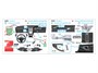 QD24008  декали  3D Декаль интерьера кабины Honda NSX NA1 Japanese version (Tamiya)  (1:24) 2000002159186
