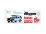 QD24010  декали  3D Декаль интерьера кабины Mercedes-Benz 230G (Italeri-Revell-ESCI)  (1:24) 2000002159179