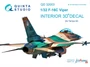 QD32003  декали  3D Декаль интерьера кабины F-16C (Tamiya)  (1:32) 2000000163574