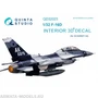 QD32023  декали  3D Декаль интерьера кабины F-16D (Academy)  (1:32) 2000000195247