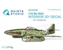 QD32059  декали  3D Декаль интерьера кабины Me-262A (Trumpeter)  (1:32) 2000000223520