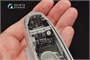 QD32063  декали  3D Декаль интерьера кабины Bf 110C/D (для модели Dragon)  (1:32) 2000000225159