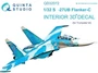 QD32072  Декали  3D Декаль интерьера кабины С-27УБ (Trumpeter)  (1:32) 4580702134372