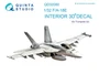 QD32080  декали  3D Декаль интерьера кабины F/A-18E (Trumpeter)  (1:32) 2000000223551