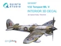 QD32097  декали  3D Декаль интерьера кабины Tempest Mk.V (Special Hobby/Revell)  (1:32) 2000002046882