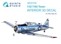 QD32102  декали   3D Декаль интерьера кабины T-6G (Kitty Hawk)  (1:32) 2000002158530