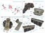 QD32105  декали  3D Декаль интерьера кабины Ju EF 126/EF 127 (Das Werk)  (1:32) 2000002046905