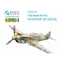 QD32116  декали  3D Декаль интерьера кабины  Hawk 81-A2 (GWH)  (1:32) 2000002044291