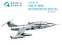 QD32130  декали  3D Декаль интерьера кабины TF-104G (Italeri)  (1:32) 2000002137030