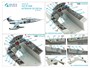 QD32130  декали  3D Декаль интерьера кабины TF-104G (Italeri)  (1:32) 2000002137030
