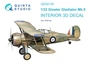QD32135  декали  3D Декаль интерьера кабины Gloster Gladiator Mk II (ICM) (1:32) 2000002116158
