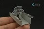 QD32141  декали  3D Декаль интерьера кабины F-104G (Italeri) (1:32) 2000002116165