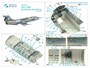 QD32141  декали  3D Декаль интерьера кабины F-104G (Italeri) (1:32) 2000002116165