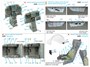 QD32147  декали  3D Декаль интерьера кабины F/A-18B (Academy)  (1:32) 2000002151005