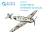 QD32177  декали  3D Декаль интерьера кабины Bf 109E3/4 (Trump)  (1:32) 2000002169598