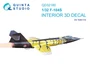 QD32180  декали  3D Декаль интерьера кабины F-104S (Italeri)  (1:32) 2000002169604