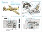 QD32202  декали  3D Декаль интерьера кабины Macchi MC.202 Folgore поздний (Italeri)  (1:32) 2000002151371
