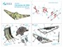 QD32253  декали 3D Декаль интерьера кабины Horten Ho 229A  (1:32) 2000002191520