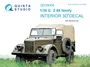 QD35004  декали  3D Декаль интерьера кабины для семейства Г@З-69 (Bronco)  (1:35) 4580702134204