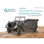 QD35007  декали  3D Декаль интерьера кабины для KFZ 1-4 (ICM)  (1:35) 2000000195292