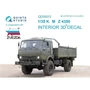 QD35012  декали  3D Декаль интерьера кабины для семейства КМЗ-4350 (Звезда)  (1:35) 2000000195322