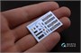 QD35013  декали  3D Декаль интерьера кабины для семейства Г@З Т&гр (Звезда)  (1:35) 2000000223568