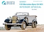 QD35021  декали  3D Декаль интерьера кабины для MB G4 W31  (1:35) 2000000223605