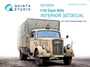 QD35024  декали  3D Декаль интерьера кабины Opel Blitz (Dragon)  (1:35) 2000000255699