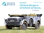 QD35027  декали  3D Декаль интерьера кабины для Horch 4X4 type 1a (Tamiya)  (1:35) 4580702134266