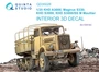 QD35028  декали  3D Декаль интерьера кабины KHD A3000, MagirusS330, KHD S3000  (1:35) 2000002092032