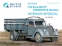 QD35029  декали  3D Декаль интерьера кабины Ford G917T / v3000s (ICM)  (1:35) 4580702134273