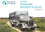 QD35033  декали  3D Декаль интерьера Opel Blitz (Tamiya)  (1:35) 2000002082811