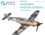 QD35041  декали  3D Декаль интерьера кабины Bf 109G-6 (Border Model)  (1:35) 2000000171487
