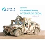 QD35043  декали  3D Декаль интерьера кабины  HUMVEE (Bronco)  (1:35) 2000002044345