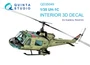 QD35049  декали  3D Декаль интерьера UH-1C (Academy)  (1:35) 2000002053125