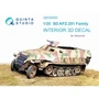 QD35050  декали  3D Декаль интерьера кабины  SD.KFZ.251 (Tamiya)  (1:35) 2000002044383