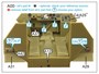 QD35050  декали  3D Декаль интерьера кабины  SD.KFZ.251 (Tamiya)  (1:35) 2000002044383