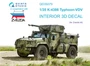 QD35079  декали  3D Декаль интерьера кабины К-4386 Тайфун ВДВ (Звезда)  (1:35) 2000002124252