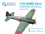 QD35084  декали  3D Декаль интерьера кабины A6M2 Zero (пр-ва Nakajima) (Border Model)  (1:35) 2000002195559