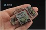 QD35084  декали  3D Декаль интерьера кабины A6M2 Zero (пр-ва Nakajima) (Border Model)  (1:35) 2000002195559
