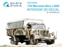 QD35089  декали  3D Декаль интерьера кабины Mercedes-Benz L3000 (Tamiya/Italeri)  (1:35) 2000002151388