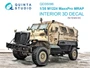 QD35096  декали  3D Декаль интерьера кабины M1224 MaxxPro MRAP (Kinetic)  (1:35) 2000002137085