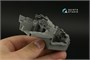 QD35099  декали  3D Декаль интерьера кабины AH-64E (Takom)  (1:35) 2000002135005