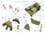 QD35101  декали  3D Декаль интерьера кабины FW 190A-6 (Border Model)  (1:35) 2000002137092