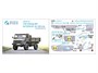 QD35102  декали  3D Декаль интерьера кабины Unimog 404 (ICM)  (1:35) 2000002137856