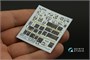 QD35118  декали  3D Декаль интерьера кабины AH-64D Расширенные отсеки авионики (Takom)  (1:35) 2000002151425
